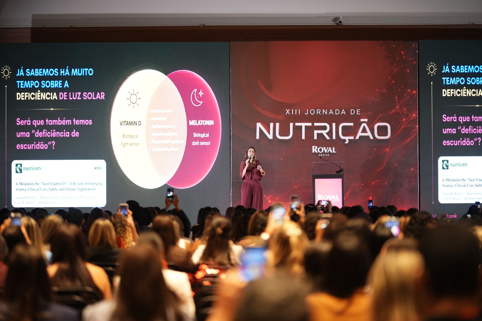 Registro da XIII Jornada de Nutrição Roval