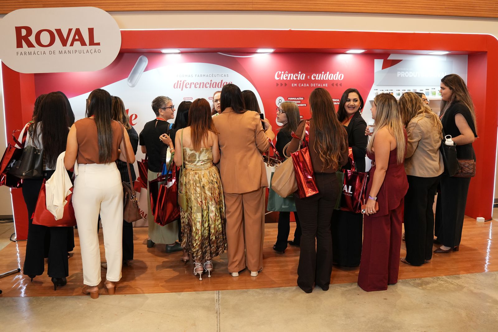Feira de expositores da XIII Jornada de Nutrição Roval