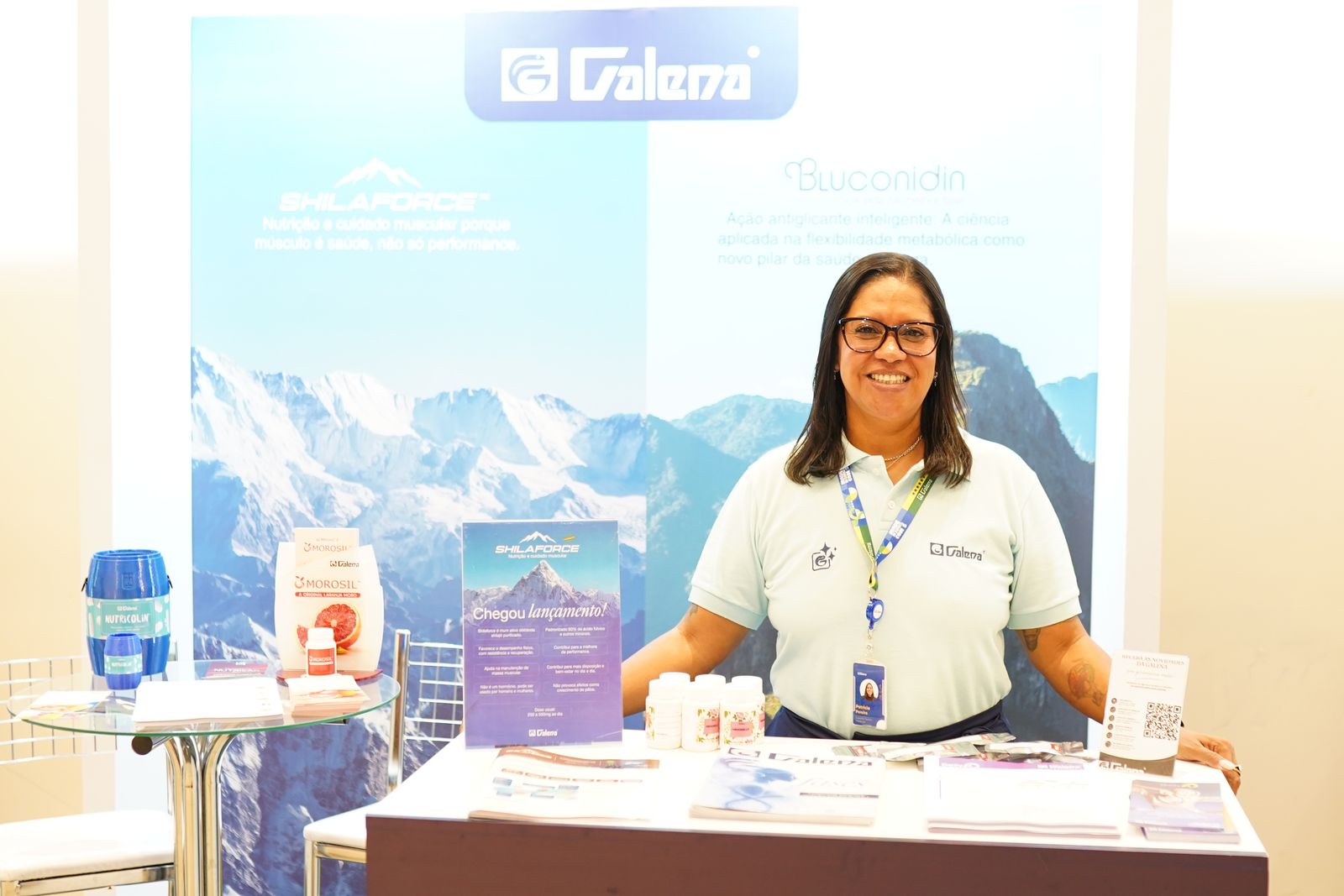 Feira de expositores da XIII Jornada de Nutrição Roval
