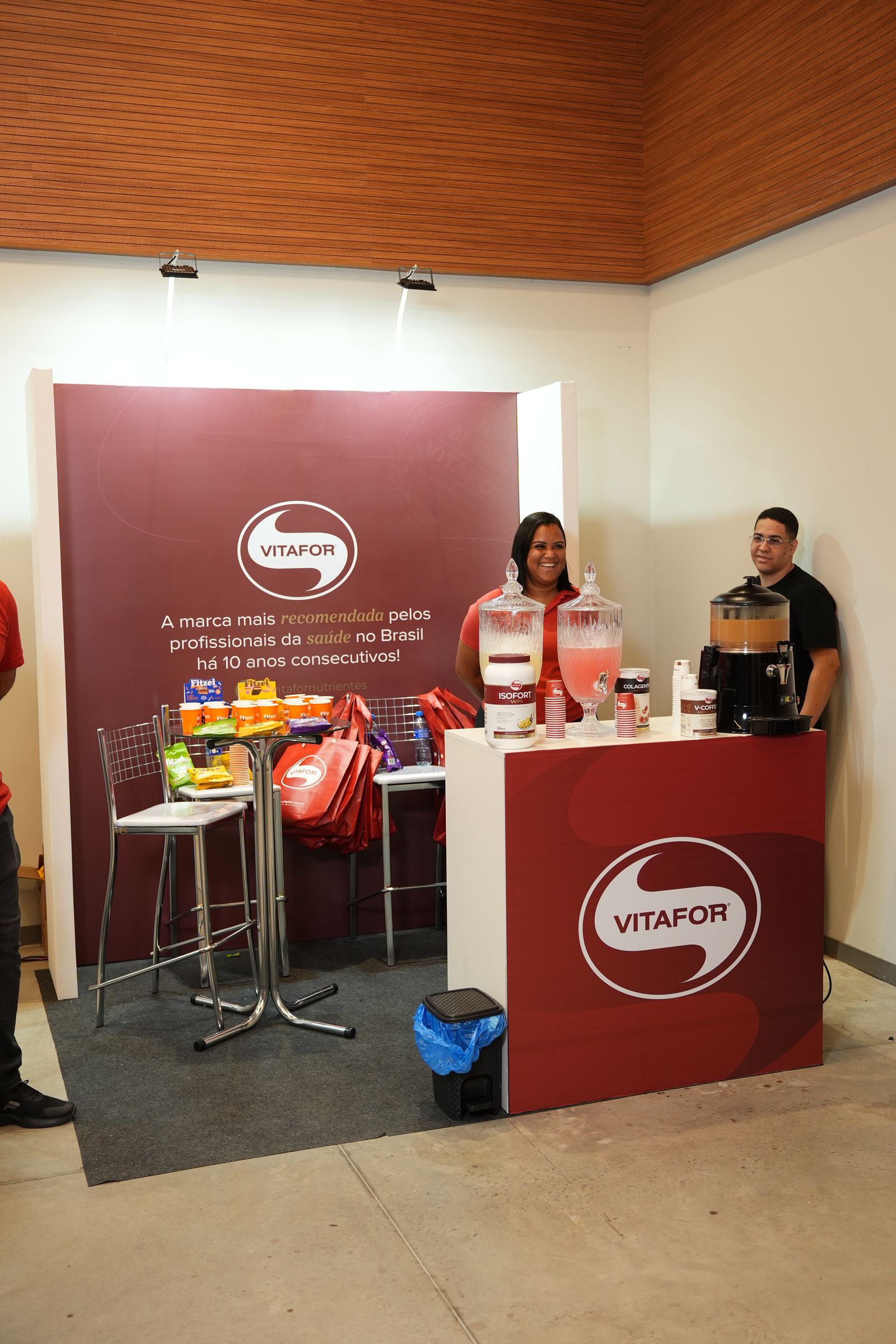 Feira de expositores da XIII Jornada de Nutrição Roval