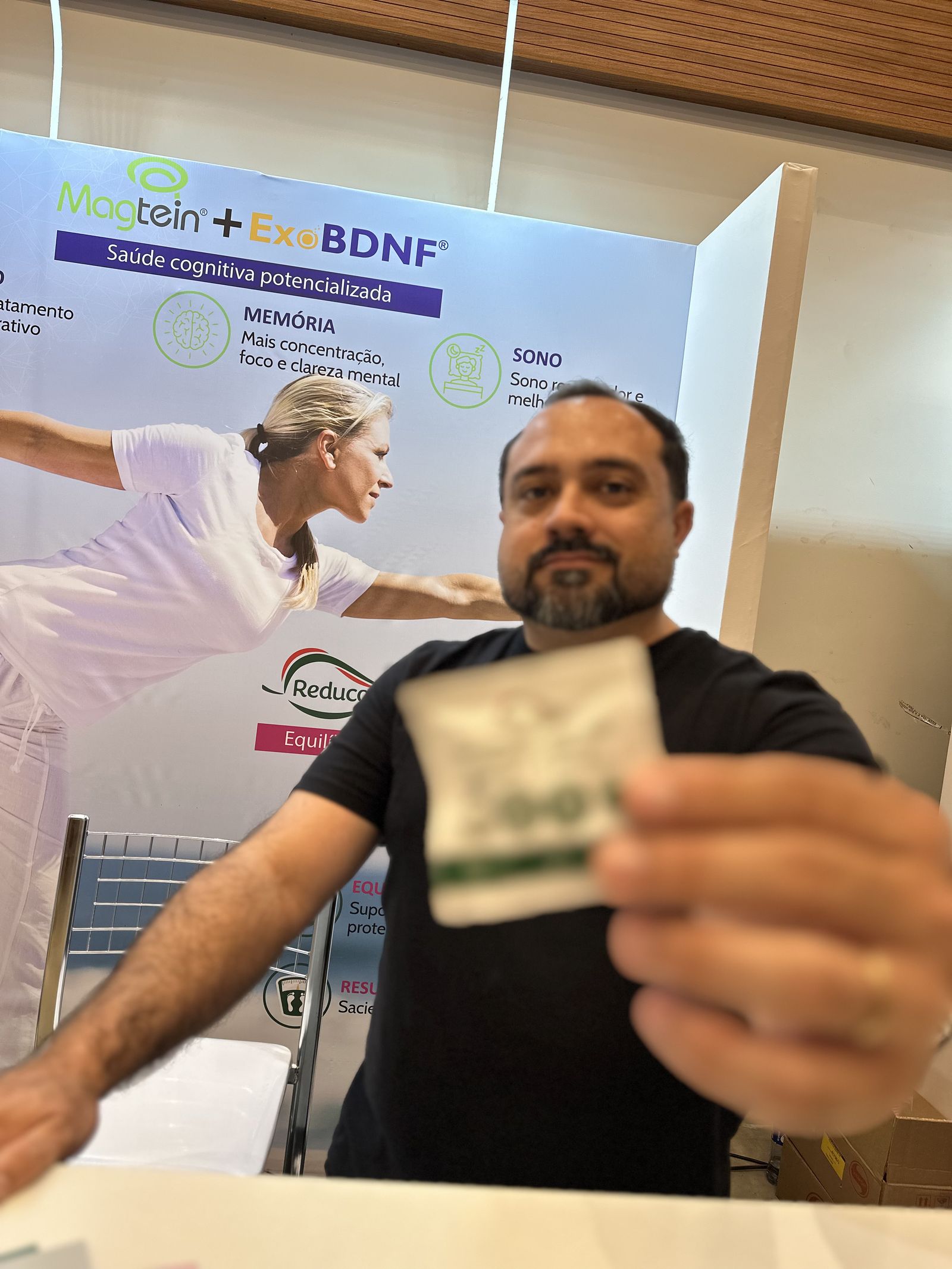 Feira de expositores da XIII Jornada de Nutrição Roval