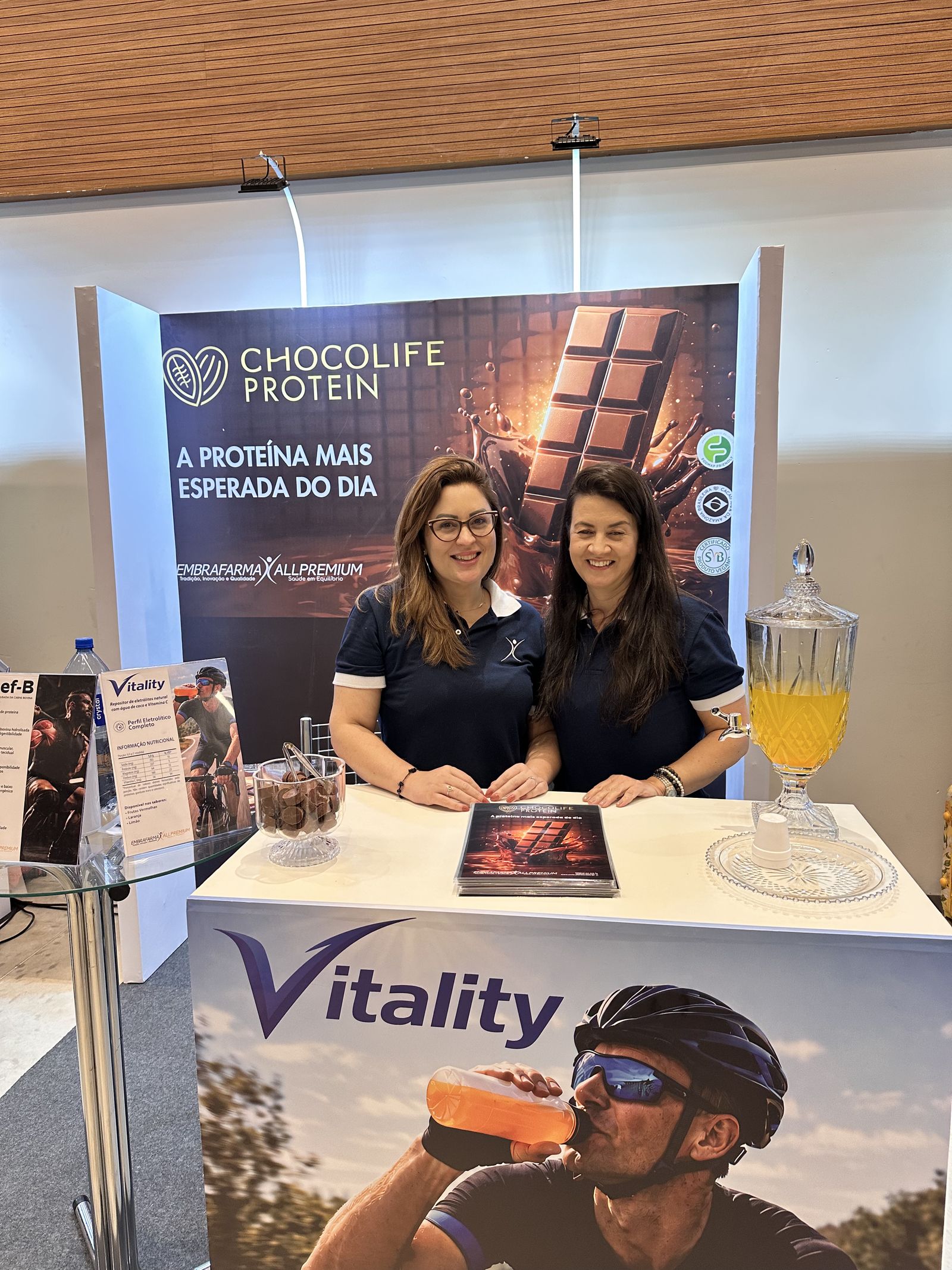 Feira de expositores da XIII Jornada de Nutrição Roval