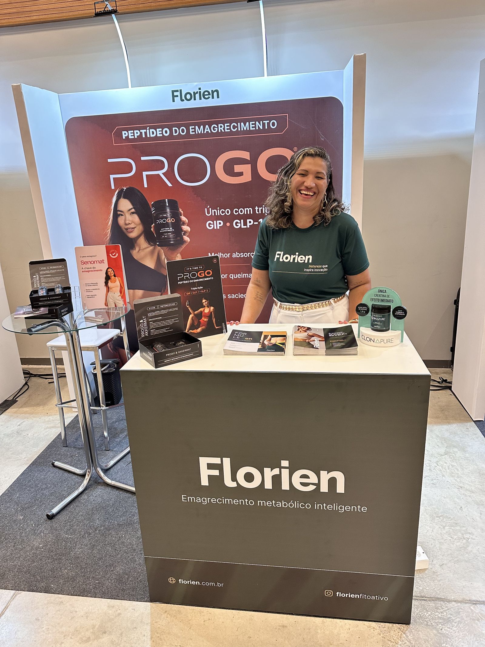 Feira de expositores da XIII Jornada de Nutrição Roval