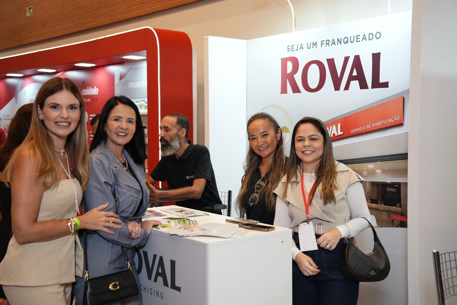 Feira de expositores da XIII Jornada de Nutrição Roval