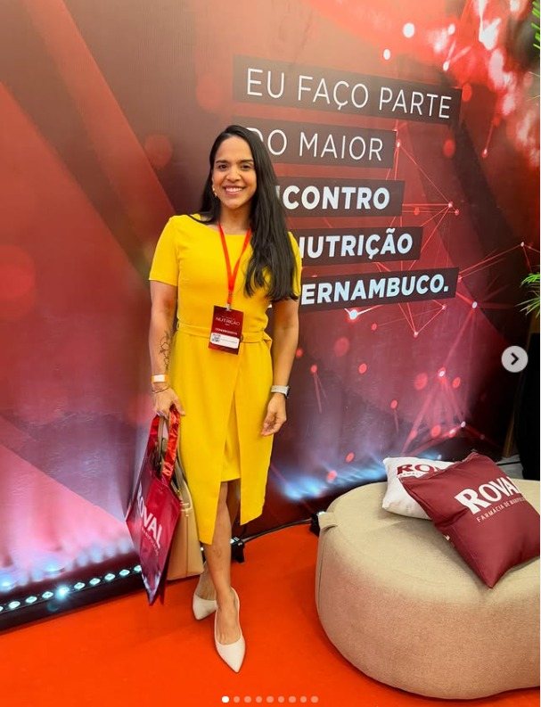 Publicação de @amandaguarana sobre a XIII Jornada de Nutrição Roval