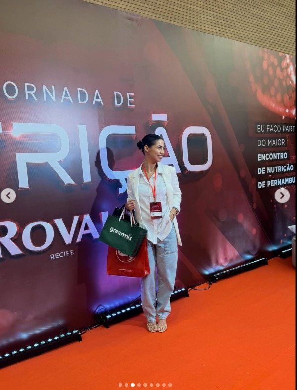 Publicação de @jackciaraclemente sobre a XIII Jornada de Nutrição Roval